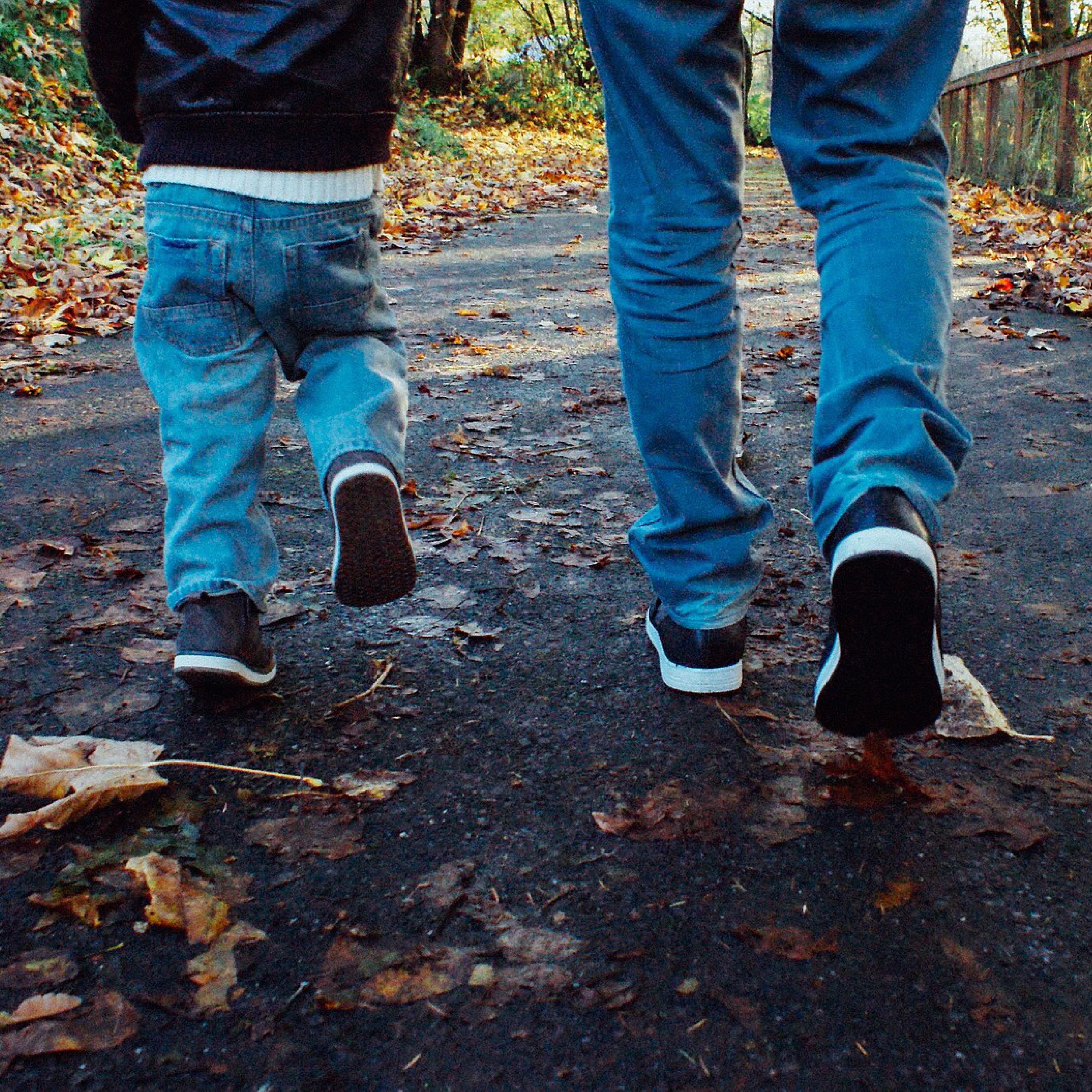 3FA Dad and Son Walking